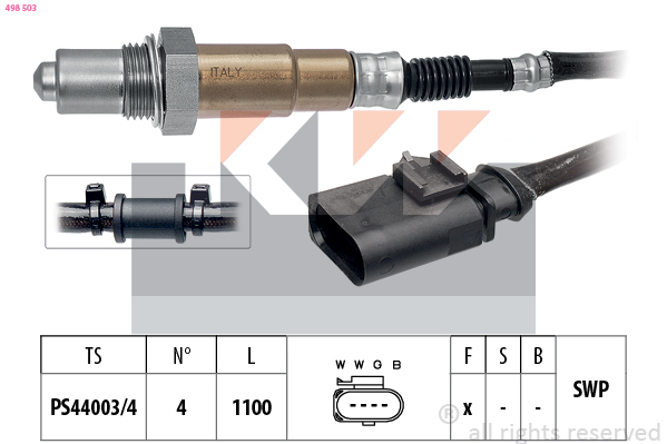 Lambda-sonde KW 498 503