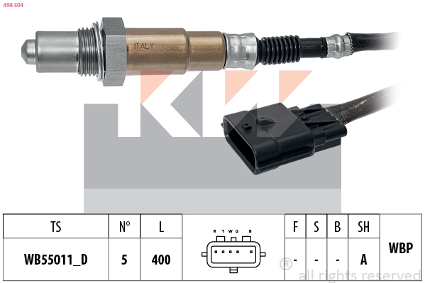 Lambda-sonde KW 498 504