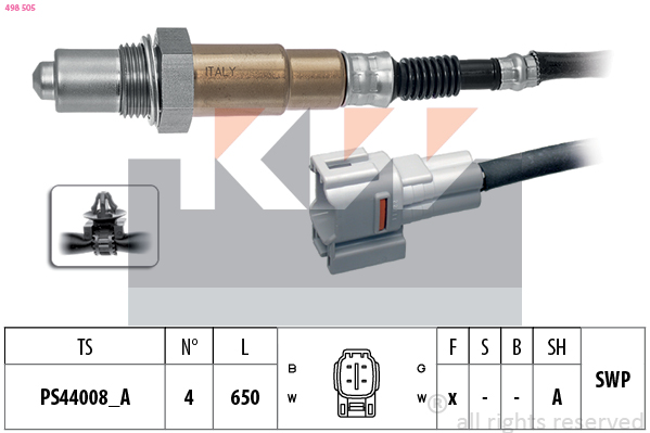 Lambda-sonde KW 498 505