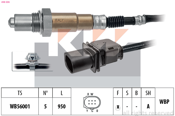 Lambda-sonde KW 498 506