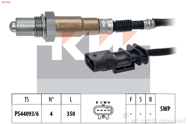 Lambda-sonde KW 498 508