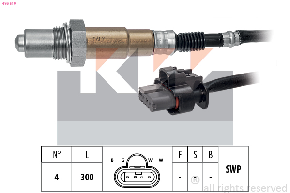 Lambda-sonde KW 498 510