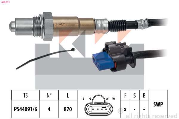 Lambda-sonde KW 498 511