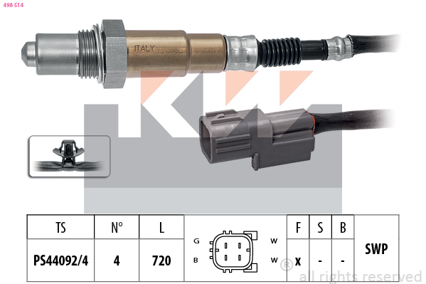 Lambda-sonde KW 498 514