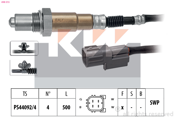 Lambda-sonde KW 498 515