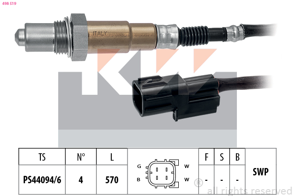 Lambda-sonde KW 498 519