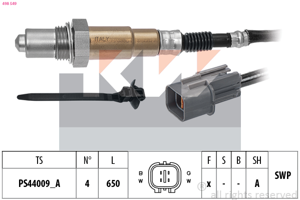 Lambda-sonde KW 498 549