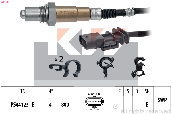 Lambda-sonde KW 498 613