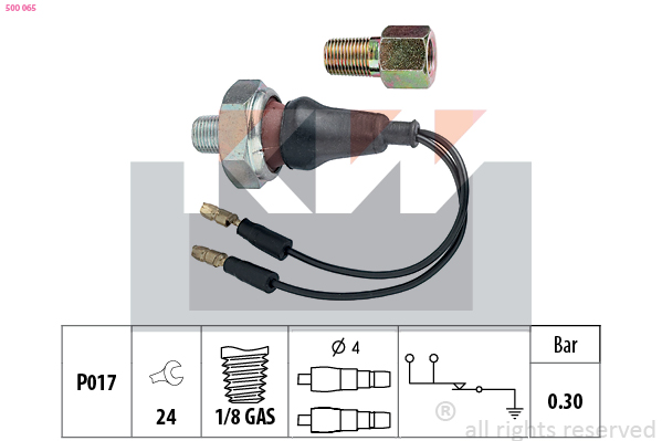 Oliedrukschakelaar KW 500 065