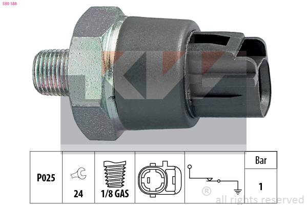 Oliedrukschakelaar KW 500 188