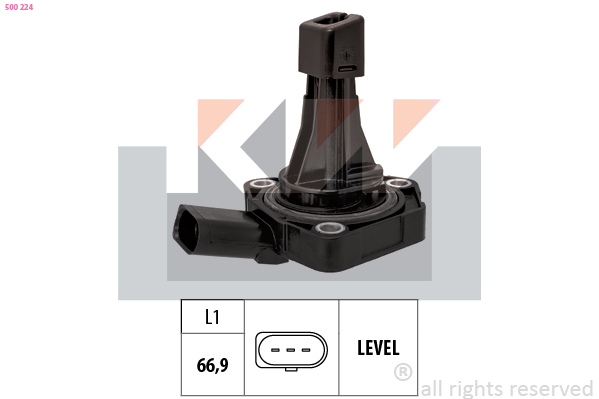 Motoroliepeil sensor KW 500 224