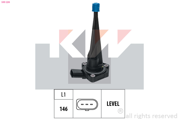 Motoroliepeil sensor KW 500 226