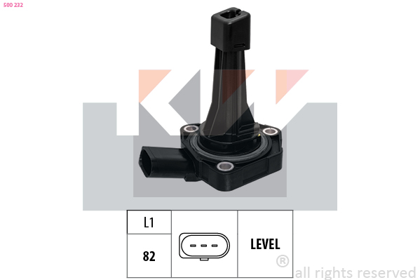 Motoroliepeil sensor KW 500 232