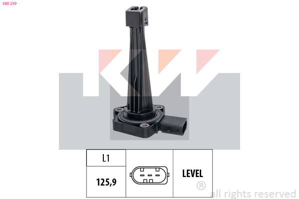 Motoroliepeil sensor KW 500 239