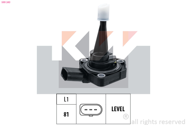 Motoroliepeil sensor KW 500 243