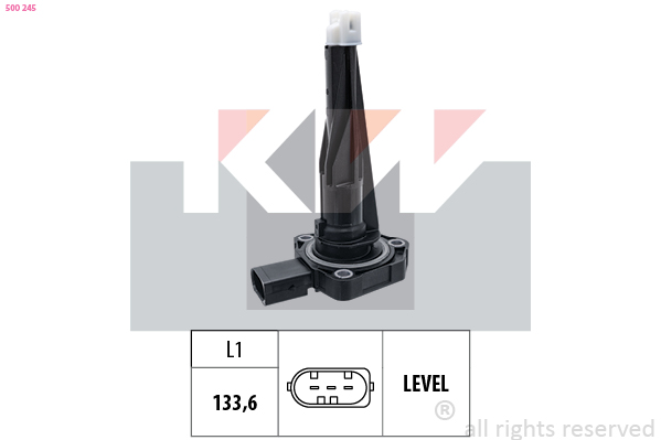 Motoroliepeil sensor KW 500 245