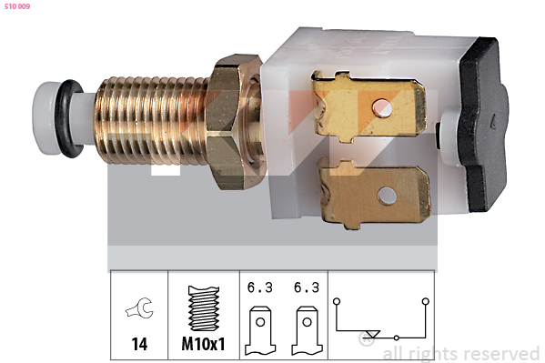 Remlichtschakelaar KW 510 009