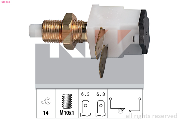 Remlichtschakelaar KW 510 020