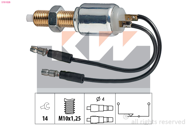 Remlichtschakelaar KW 510 028