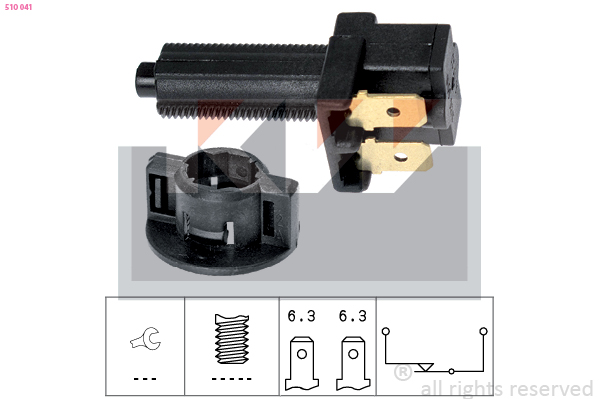 Remlichtschakelaar KW 510 041