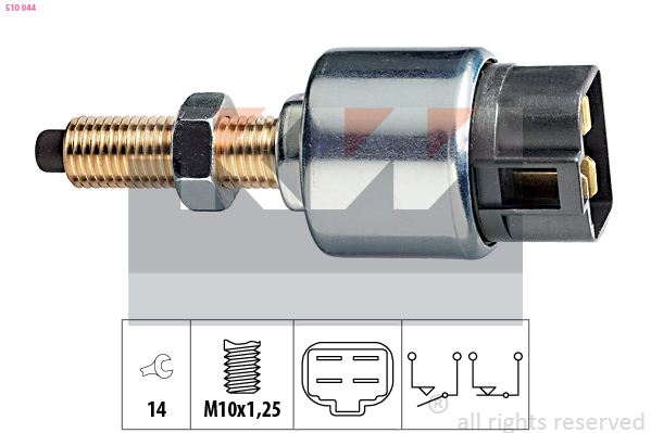 Remlichtschakelaar KW 510 044