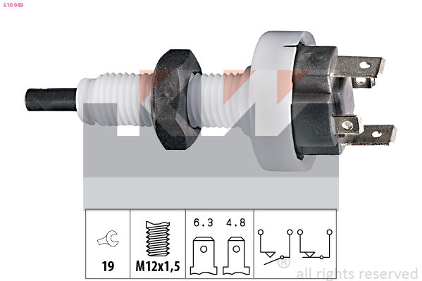 Remlichtschakelaar KW 510 049