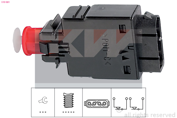 Remlichtschakelaar KW 510 081