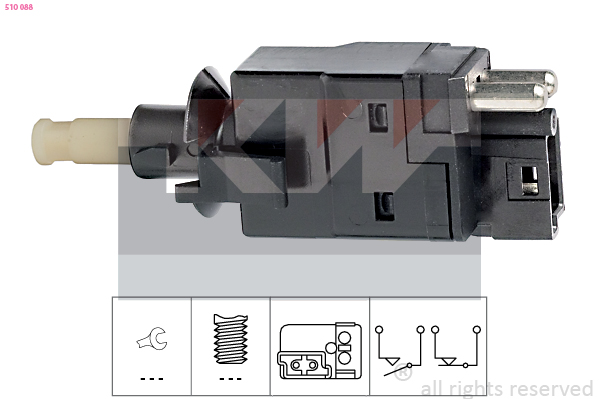 Remlichtschakelaar KW 510 088