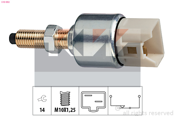 Remlichtschakelaar KW 510 092