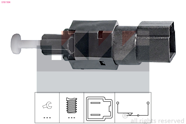 Remlichtschakelaar KW 510 104