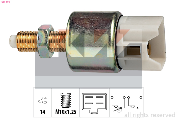 Remlichtschakelaar KW 510 119