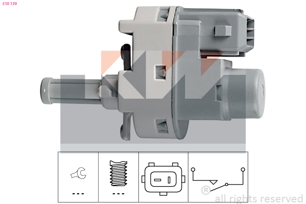 Koppelingbedieningsschakelaar (motor) KW 510 139