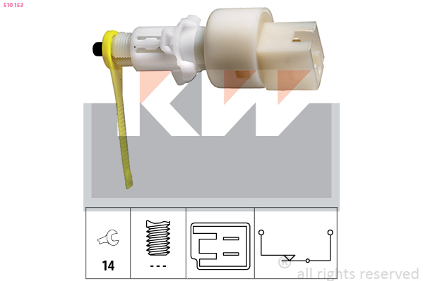 Koppelingbedieningsschakelaar (motor) KW 510 153