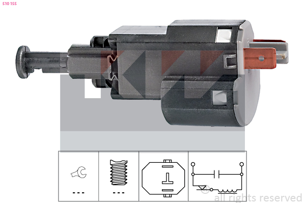 Remlichtschakelaar KW 510 155