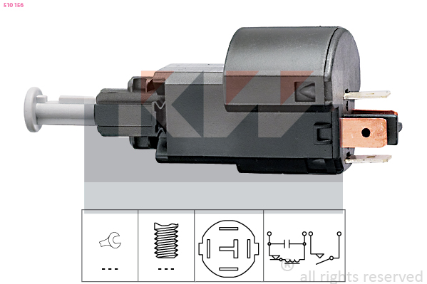 Remlichtschakelaar KW 510 156