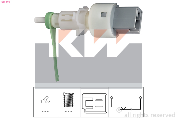 Koppelingbedieningsschakelaar (motor) KW 510 159