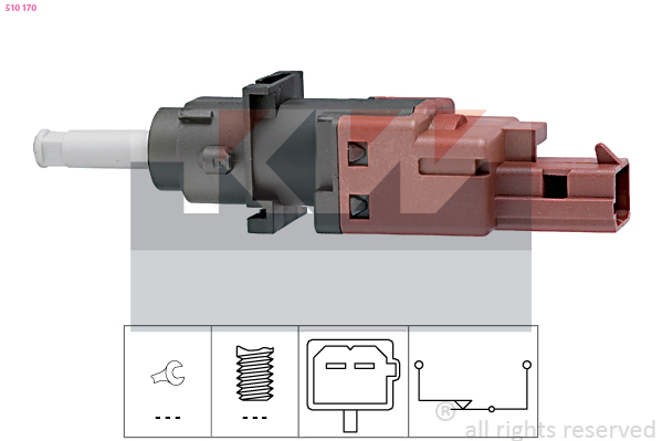 Koppelingbedieningsschakelaar (motor) KW 510 170