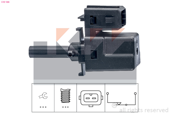 Remlichtschakelaar KW 510 188