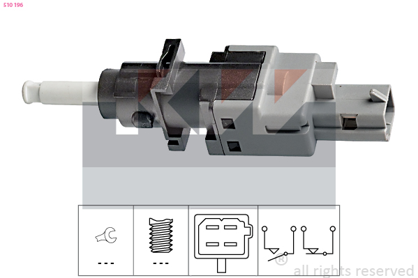 Koppelingbedieningsschakelaar (motor) KW 510 196