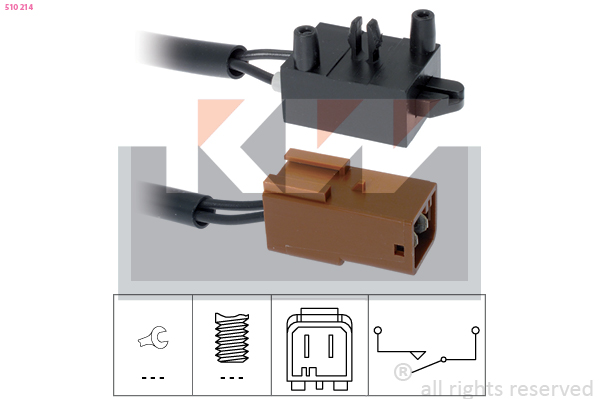 Koppelingbedieningsschakelaar (motor) KW 510 214