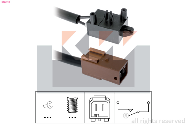 Remlichtschakelaar KW 510 219