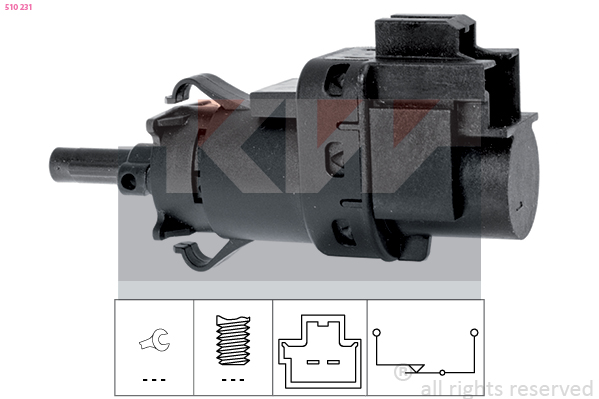 Remlichtschakelaar KW 510 231