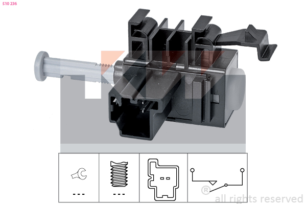 Koppelingbedieningsschakelaar (motor) KW 510 236