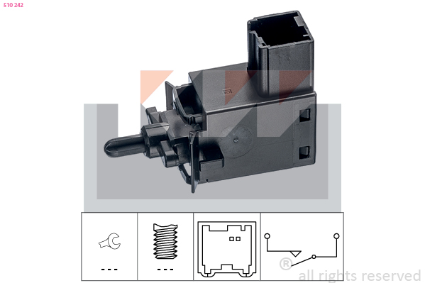 Koppelingbedieningsschakelaar (motor) KW 510 242