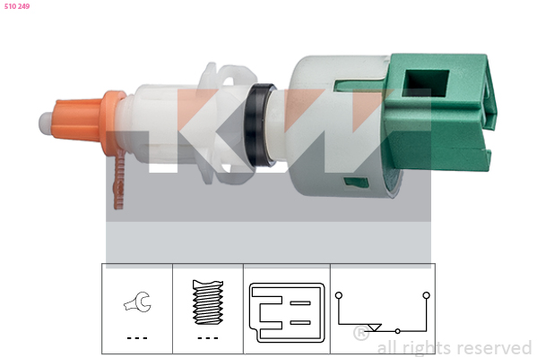 Koppelingbedieningsschakelaar (motor) KW 510 249