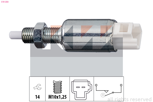 Koppelingbedieningsschakelaar (motor) KW 510 258