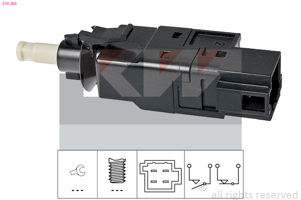 Remlichtschakelaar KW 510 260