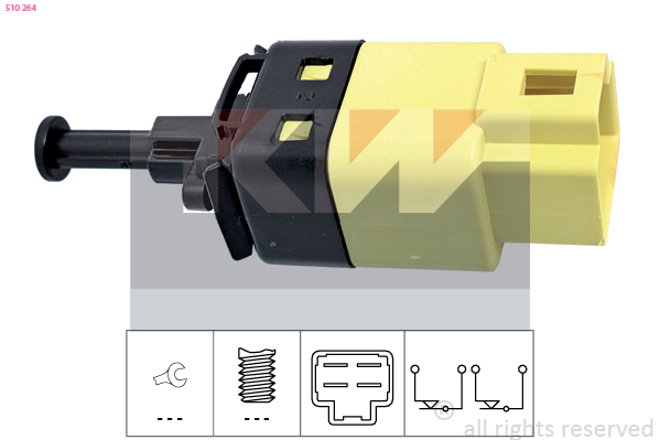 Remlichtschakelaar KW 510 264