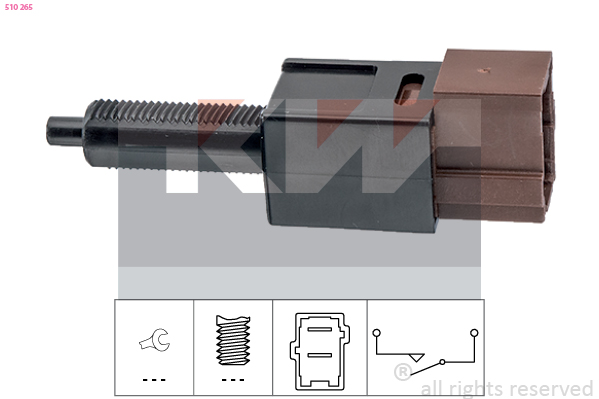 Koppelingbedieningsschakelaar (motor) KW 510 265