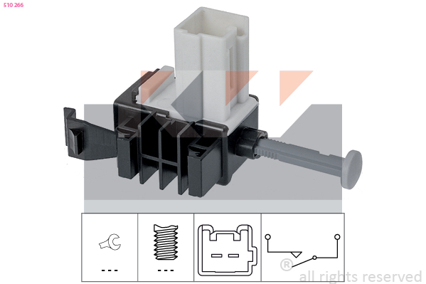 Koppelingbedieningsschakelaar (motor) KW 510 266